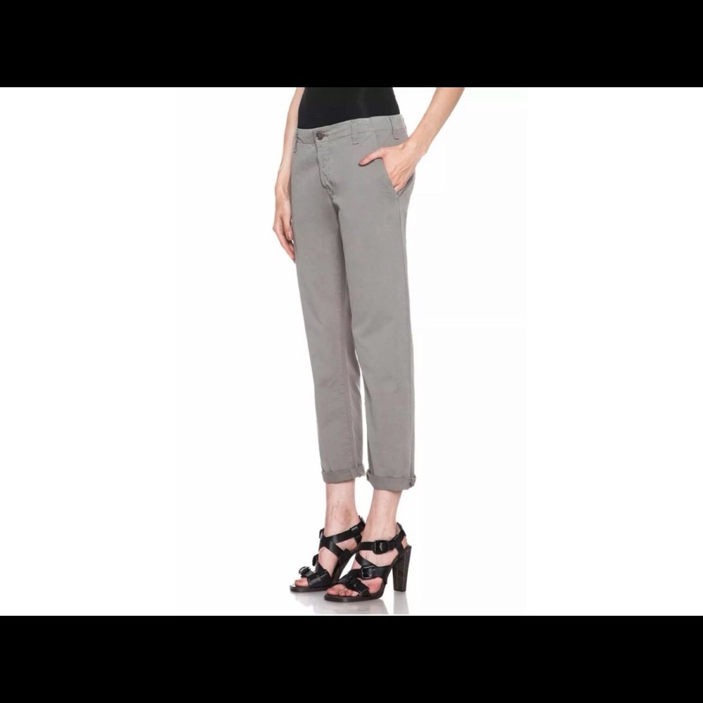 J BRAND FOR THEORY CHINO COTTON JEAN LIGHT SAGE